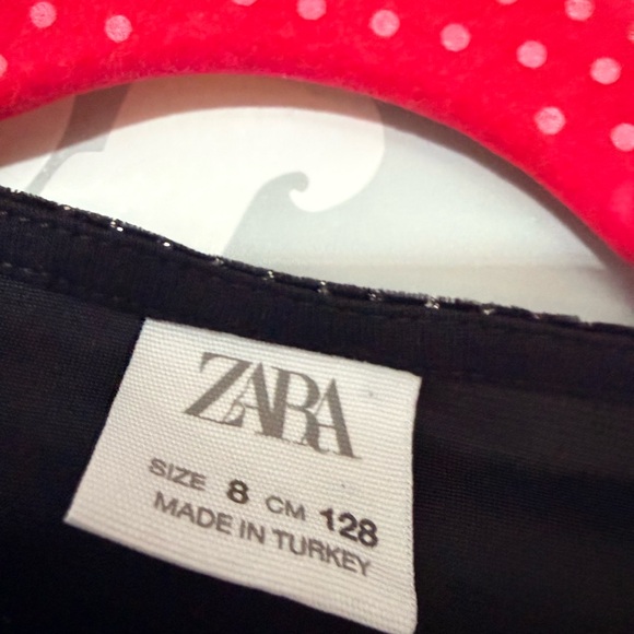 Zara‎ Metallic Knotted Long Sleeve Dress - Picture 3 of 3